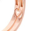 Thumbnail Image 3 of Perfect Fit 0.50 CT. T.W. Baguette and Round Diamond Frame Interlocking Bridal Set in 14K Rose Gold