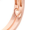 Thumbnail Image 4 of Perfect Fit 0.50 CT. T.W. Baguette and Round Diamond Frame Interlocking Bridal Set in 14K Rose Gold