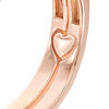 Thumbnail Image 6 of Perfect Fit 0.50 CT. T.W. Baguette and Round Diamond Frame Interlocking Bridal Set in 14K Rose Gold