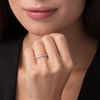 Thumbnail Image 2 of 0.30 CT. T.W. Diamond Wedding Band in 10K White Gold