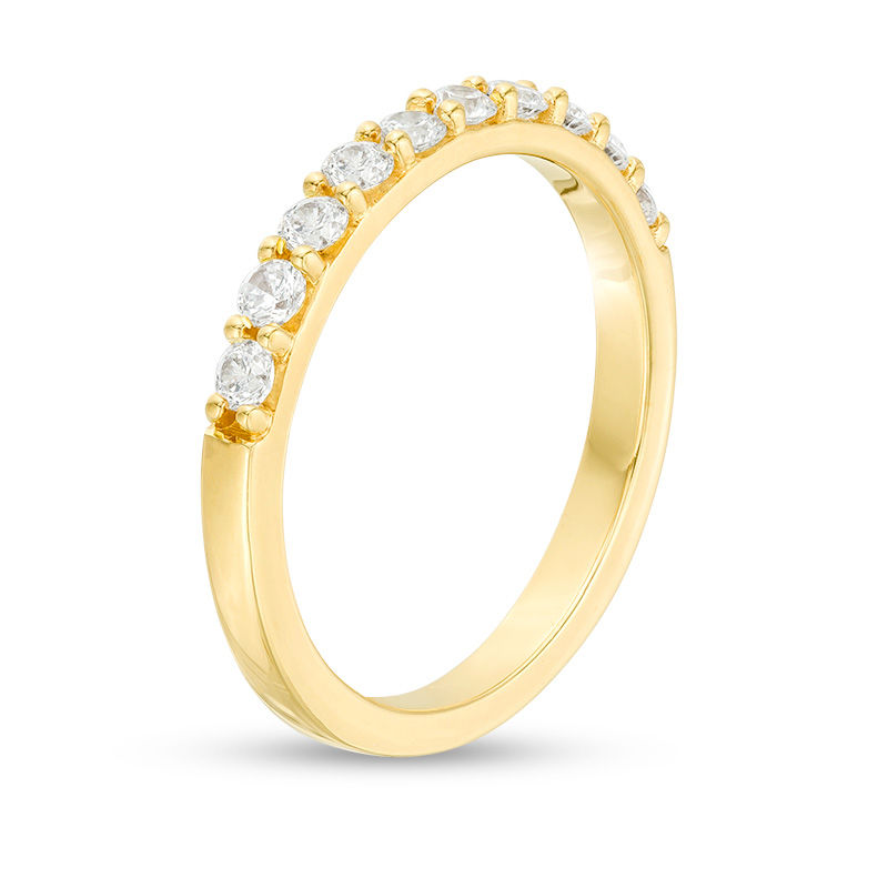 Main Image 3 of 0.45 CT. T.W. Diamond Ten Stone Wedding Band in 10K Gold