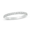 Thumbnail Image 1 of 0.23 CT. T.W. Diamond Wedding Band in 10K White Gold