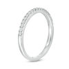 Thumbnail Image 2 of 0.23 CT. T.W. Diamond Wedding Band in 10K White Gold