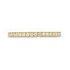 Thumbnail Image 4 of 0.23 CT. T.W. Diamond Wedding Band in 10K Gold