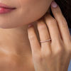 Thumbnail Image 2 of 0.23 CT. T.W. Diamond Wedding Band in 10K Rose Gold