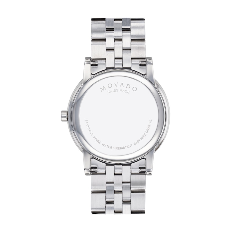 Main Image 4 of Men's Movado Museum® Classic Watch with Black Dial (Model: 0607199)