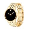 Thumbnail Image 1 of Men's Movado Museum® Classic Gold-Tone PVD Watch with Black Dial (Model: 0607203)