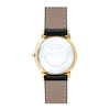 Thumbnail Image 3 of Ladies' Movado Museum® Classic Gold-Tone PVD Strap Watch with Black Dial (Model: 0607275)