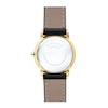 Thumbnail Image 2 of Ladies' Movado Museum® Classic Gold-Tone PVD Strap Watch with Black Dial (Model: 0607275)