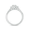 Thumbnail Image 5 of 0.46 CT. T.W. Diamond Past Present Future® Engagement Ring in 10K White Gold