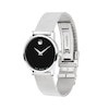 Thumbnail Image 2 of Ladies' Movado Museum® Classic Mesh Watch with Black Dial (Model: 0607220)