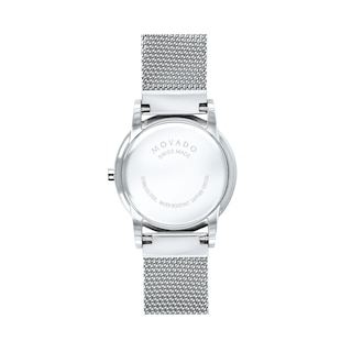 Ladies' Movado Museum® Classic Mesh Watch with Black Dial (Model: 0607220)