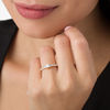 Thumbnail Image 2 of 0.95 CT. T.W. Princess-Cut Diamond Three Stone Engagement Ring in 10K Gold