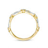 0.23 CT. T.W. Diamond Alternating Heart Stackable Band in 10K Gold