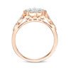 Thumbnail Image 4 of 0.45 CT. T.W. Diamond Quatrefoil Frame Ring in 10K Rose Gold