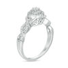Thumbnail Image 1 of 0.37 CT. T.W. Diamond Double Frame Twist Ring in 10K White Gold