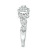 Thumbnail Image 3 of 0.37 CT. T.W. Diamond Double Frame Twist Ring in 10K White Gold