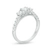 Thumbnail Image 1 of 0.95 CT. T.W. Diamond Past Present Future® Engagement Ring in 10K White Gold