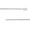 Thumbnail Image 3 of Lab-Created Blue Sapphire Moon Phases Double Strand Bracelet in Sterling Silver - 7.5"