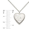 Thumbnail Image 1 of "Forever In My Heart" Heart Locket in Sterling Silver