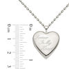 Thumbnail Image 2 of "Forever In My Heart" Heart Locket in Sterling Silver