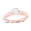 Thumbnail Image 0 of 1.00 CT. Certified Canadian Diamond Solitaire Engagement Ring in 14K Rose Gold (I/I1)