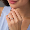 Thumbnail Image 1 of 1.00 CT. Certified Canadian Diamond Solitaire Engagement Ring in 14K Rose Gold (I/I1)