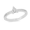 Thumbnail Image 1 of Enchanted Disney Cinderella 0.085 CT. T.W. Diamond Carriage Ring in Sterling Silver