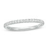 Thumbnail Image 0 of 0.23 CT. T.W. Diamond Ribbon Wedding Band in 10K White Gold