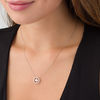 Thumbnail Image 1 of Peoples 100-Year Anniversary 0.25 CT. T.W. Diamond Maple Leaf Pendant in 14K Two-Tone Gold