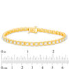Thumbnail Image 4 of 2.00 CT. T.W. Diamond Square Twist Frame Bracelet in 10K Gold