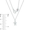 Thumbnail Image 3 of Peoples 100-Year Anniversary Diamond Accent Inukshuk Pendant in Sterling Silver