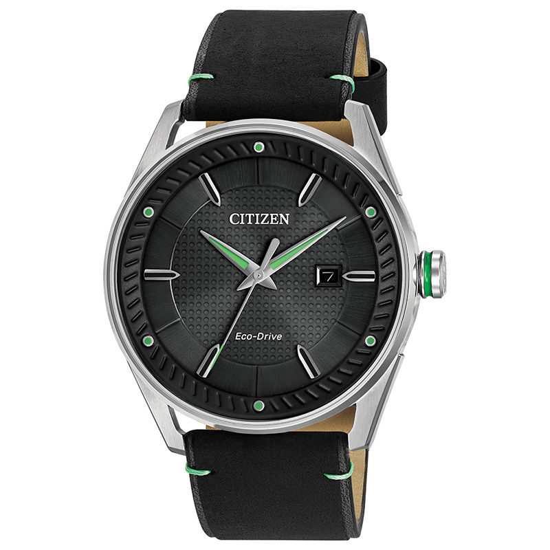 Men's Drive from Citizen Eco-Drive Strap Watch with Black Dial (Model: BM6980-08E)