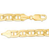 Thumbnail Image 1 of Men's 8.0mm Mariner Link Chain Necklace in 10K Gold - 22"
