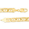 Thumbnail Image 2 of Men's 8.0mm Mariner Link Chain Necklace in 10K Gold - 22"