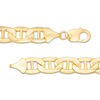 Thumbnail Image 3 of Men's 10.3mm Mariner Link Chain Bracelet in 10K Gold - 9"