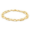 Thumbnail Image 3 of Men's 10.3mm Mariner Link Chain Bracelet in 10K Gold - 9"