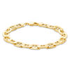 Thumbnail Image 4 of Men's 10.3mm Mariner Link Chain Bracelet in 10K Gold - 9"