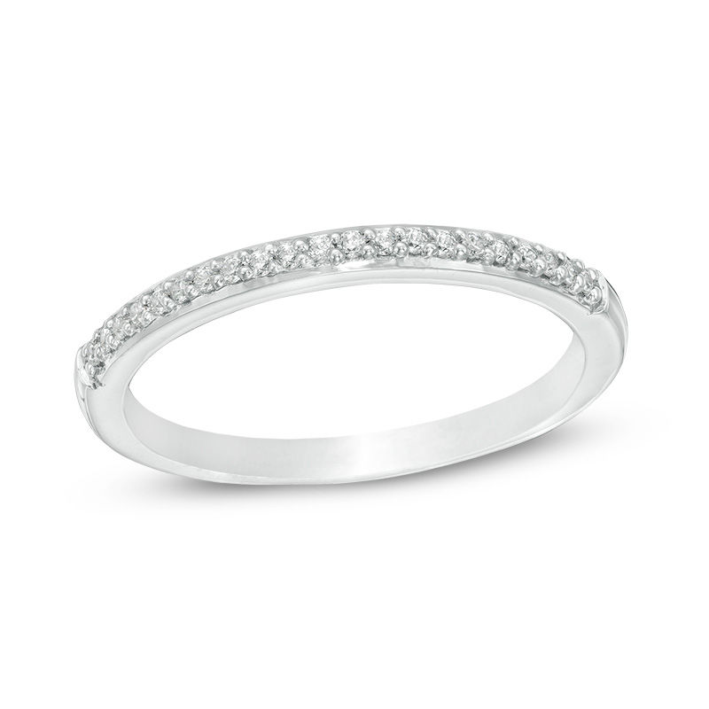 Main Image 5 of Convertibilities 0.46 CT. T.W. Diamond Spiral Loop Three Piece Stackable Band Set in Sterling Silver and 10K Rose Gold