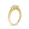 Thumbnail Image 1 of 0.29 CT. T.W. Diamond Three Stone Filigree Scroll Engagement Ring in 10K Gold
