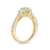 Thumbnail Image 2 of 0.58 CT. T.W. Diamond Three Stone Engagement Ring in 10K Gold