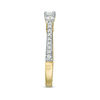 Thumbnail Image 4 of 0.58 CT. T.W. Diamond Three Stone Engagement Ring in 10K Gold