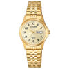 Thumbnail Image 1 of Ladies' Citizen Quartz Gold-Tone Expansion Watch with Champagne Dial (Model: EQ2002-91P)