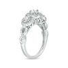 Thumbnail Image 1 of 0.50 CT. T.W. Diamond Past Present Future® Frame Twist Engagement Ring in 10K White Gold