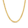 Thumbnail Image 1 of Men's 3.15mm Diamond-Cut Franco Snake Chain Necklace in Hollow 14K Gold - 24&quot;