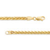 Thumbnail Image 3 of Men's 3.15mm Diamond-Cut Franco Snake Chain Necklace in Hollow 14K Gold - 24&quot;