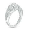 Thumbnail Image 2 of Diamond Accent Bypass Open Ring in Sterling Silver