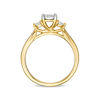 Thumbnail Image 5 of 0.50 CT. T.W. Diamond Past Present Future® Engagement Ring in 10K Gold