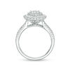 Thumbnail Image 5 of 1.50 CT. T.W. Diamond Pear-Shaped Double Frame Engagement Ring in 10K White Gold