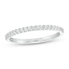 Thumbnail Image 0 of 0.15 CT. T.W. Diamond Anniversary Band in 10K White Gold - Size 4